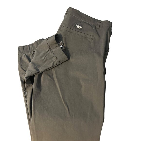 Mossimo Mens Slim Fit Tech Fabric Black Joggers Pants Stretch Size 36 NWT - Picture 5 of 6